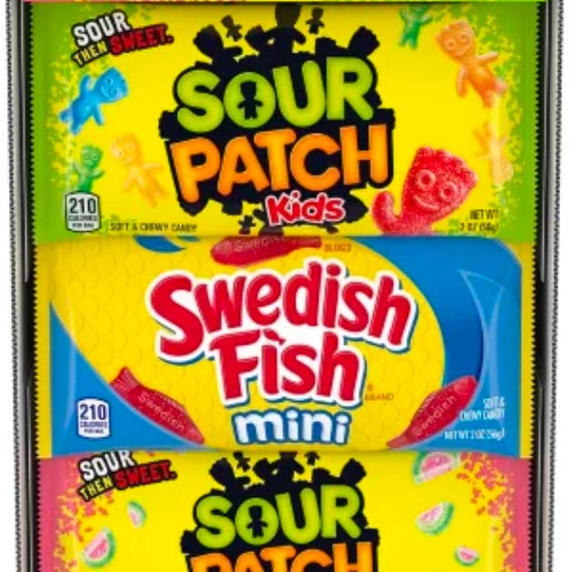 O'Shea's Candies Sweet Shop - Wholesale Gummy - Nostalgic Sour Patch Kids- Swedish Fish- Watermelon 🧒 24CT