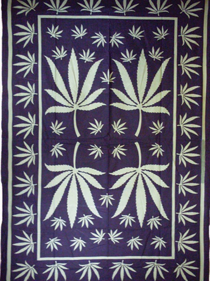 Tapisserie en coton à feuilles : Simple pour la vente par Magic Touch Corp