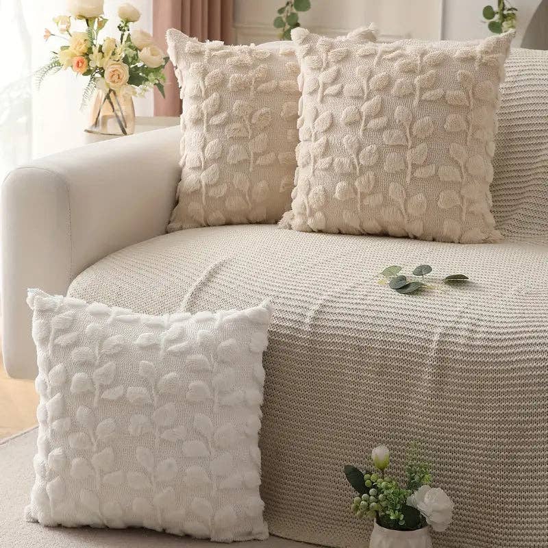 Huis Van Merken - Wholesale Sierkussensloop - Eucalyptus Kussenhoezen 18x18 - Boerderij Sierkussenset4