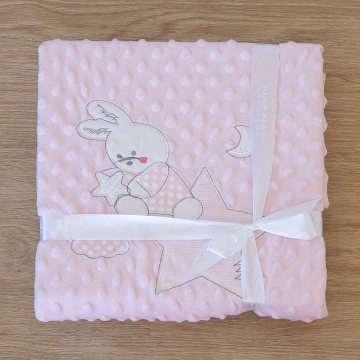 BUBBLE DECKE 100% POL KANINCHEN STERNE ROSA für den Großhandel von S&P NEWBORN, S.L.(Naf Naf )