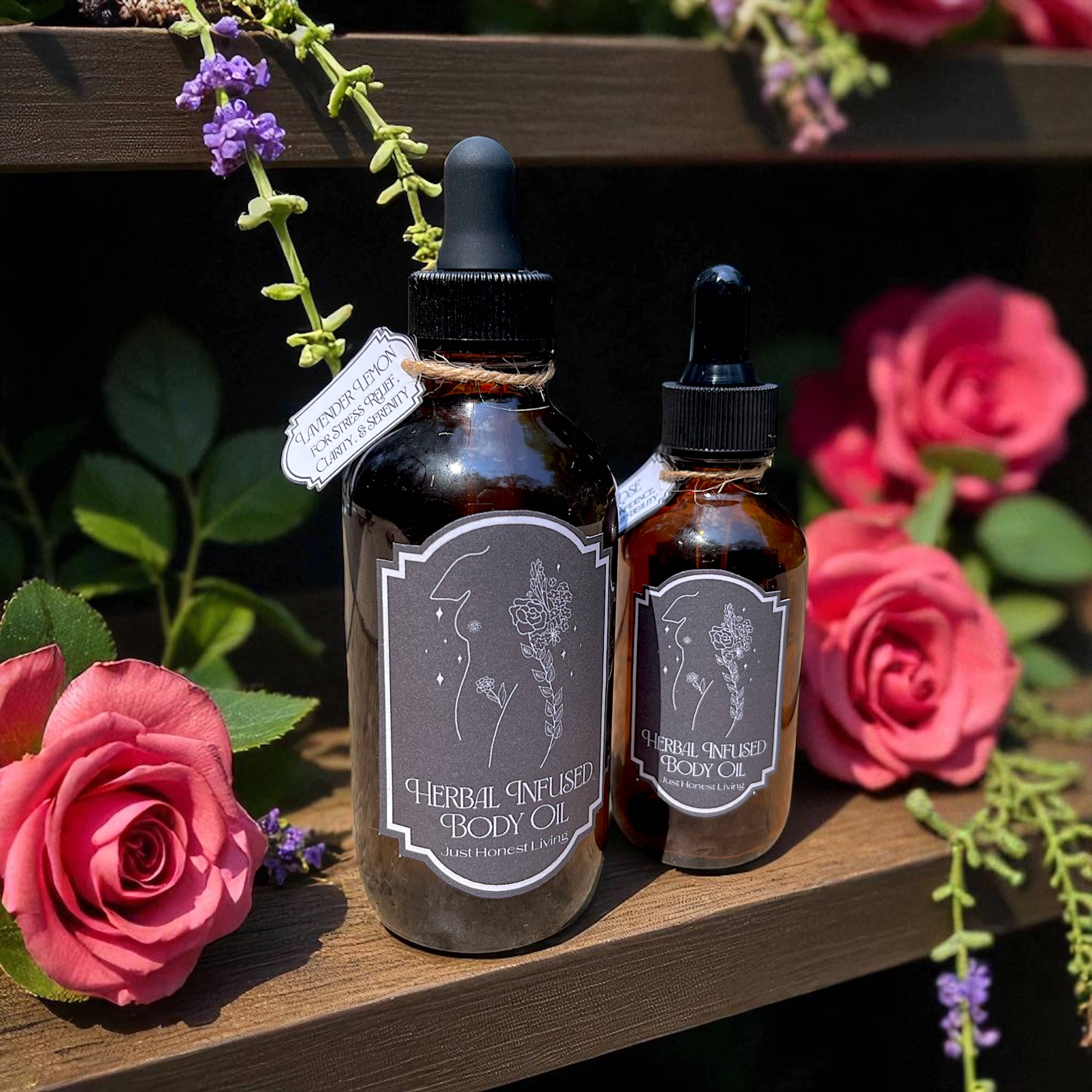 Just Honest Living LLC - Wholesale Bath/Body Oil - Botanical Body Oils0