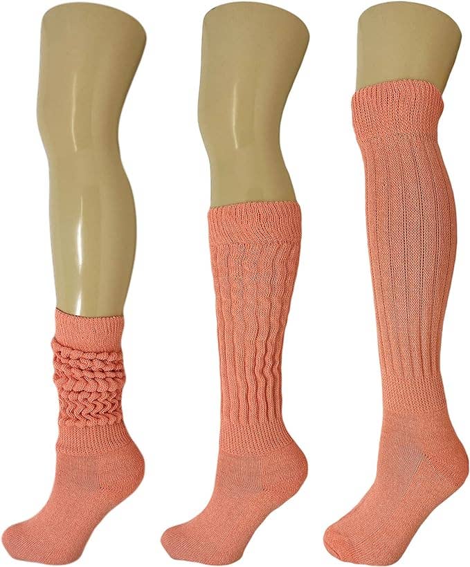 Mars Outlet Store LLC - Wholesale Socks - Women's - Cotton Slouch Boot Socks for Women Shoe Size 5 to 10 3 Pairs27