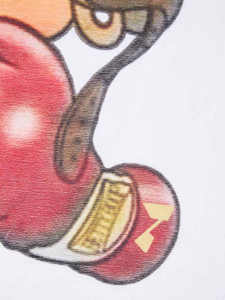 NOISSEY - Wholesale Screen printed t-shirt – unisex - Cartoon girl Boxing Print T-shirt14