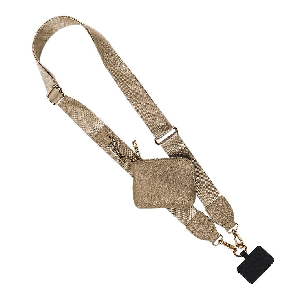 Save The Girls - Vente Étui portefeuille pour téléphone – femme - Sangle Clip & Go avec pochette RFID Solide11