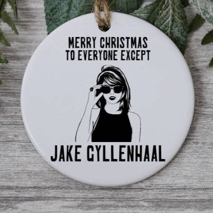 Feliz Navidad a todos excepto al adorno JG para venta al por mayor de Kelabels