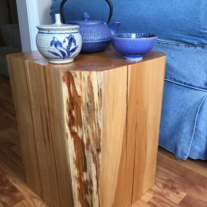 Extra Large Cube Reclaimed Solid Wood Coffee Table for wholesale by Shefford Woodlands