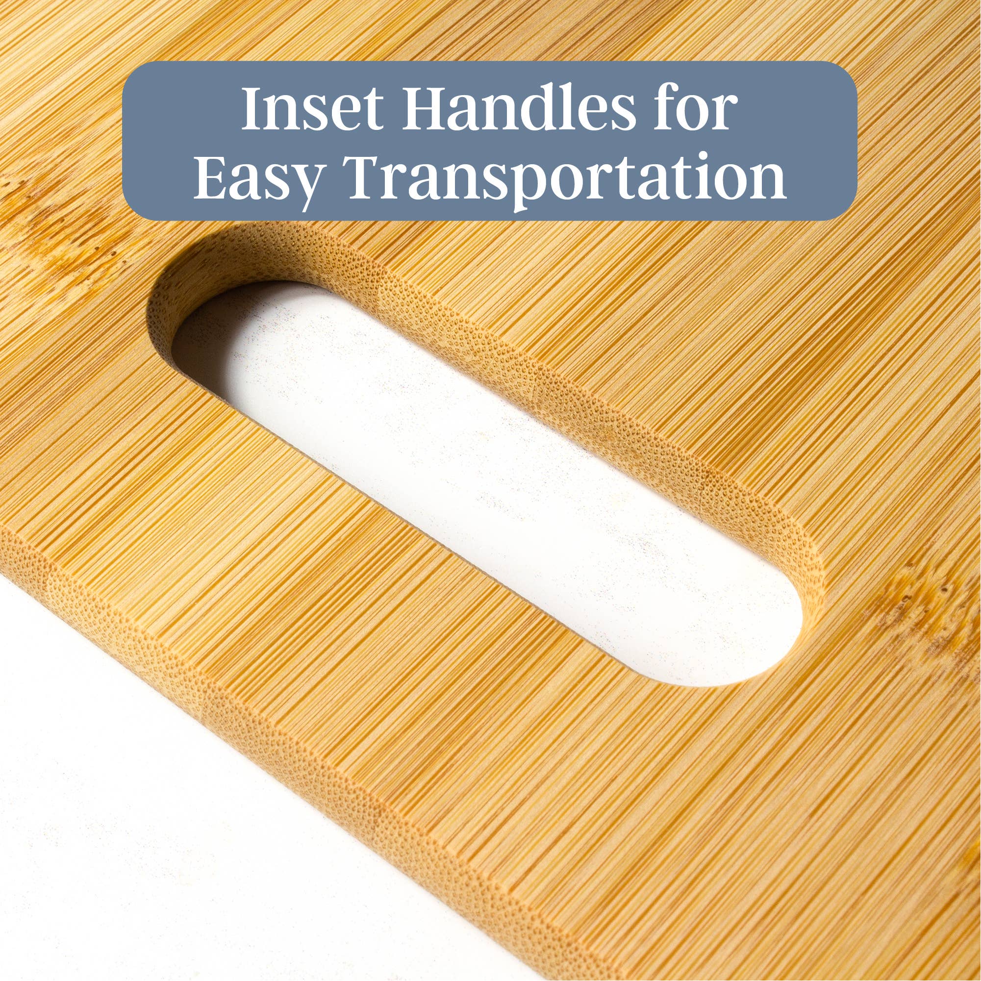 Totally Bamboo - Wholesale Cutting Board - 2-Piece Bamboo Cutting Board Set, 13" & 11" Sizes3