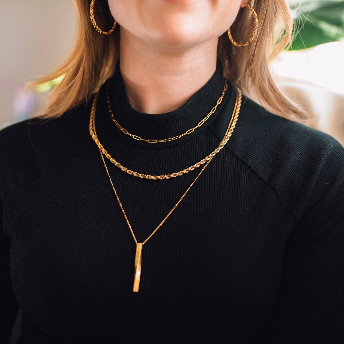 Steward & James - Wholesale Link & Chain Necklace - Marie Necklace2