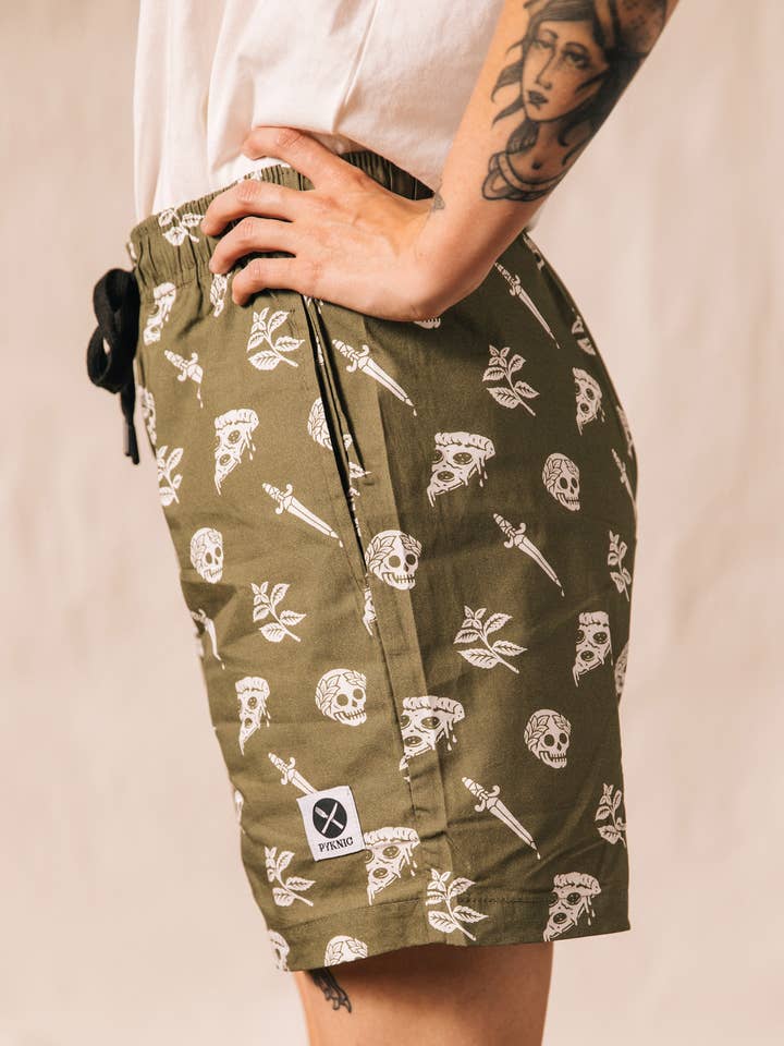 Pizza Slayer - Pantaloncini a piedi per la vendita all'ingrosso da parte di Pyknic