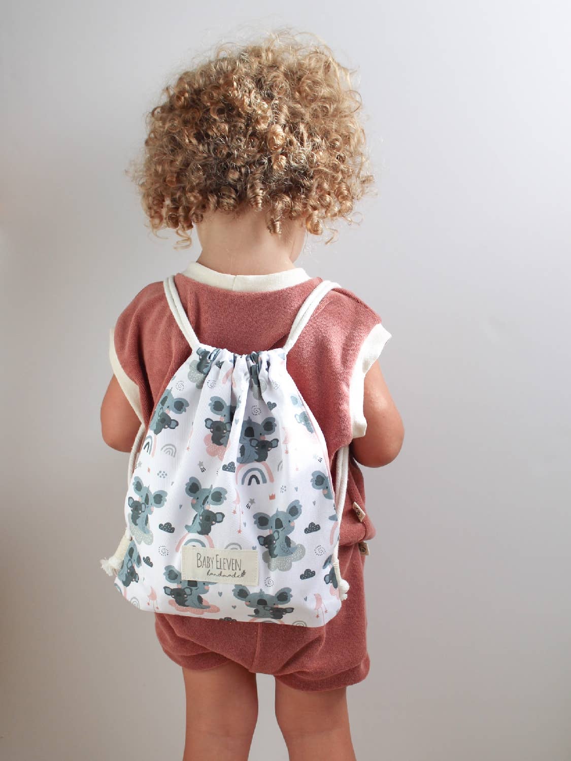 Baby Eleven Handmade – wholesale Ryggsäck - Barn – Ryggsäck i säckmodell med mjuka rep från BOSCO COLLECTION0