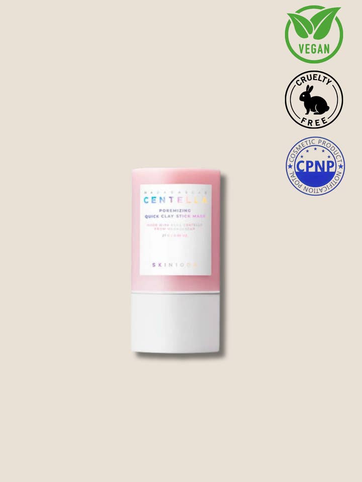 SKIN1004 – Madagascar Centella Poremizing Quick Clay Stick Mask 27g - Purifying Pink Clay & Centella Mask for wholesale by YEOSKIN