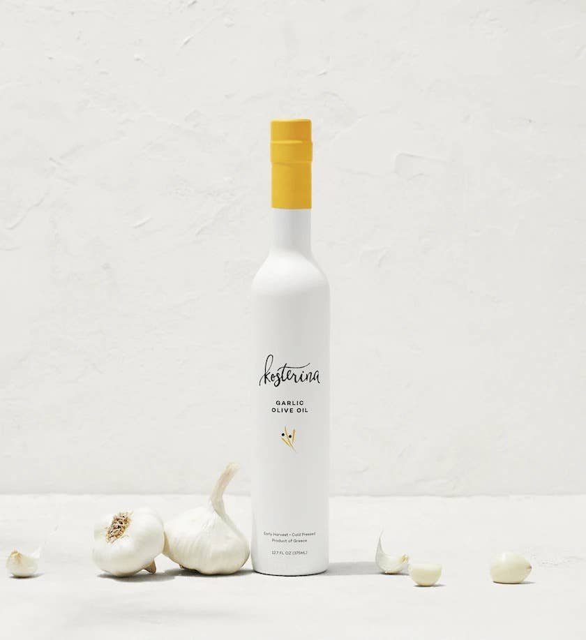 Kosterina - Wholesale Olive Oil - Garlic Olive Oil (375ml)
