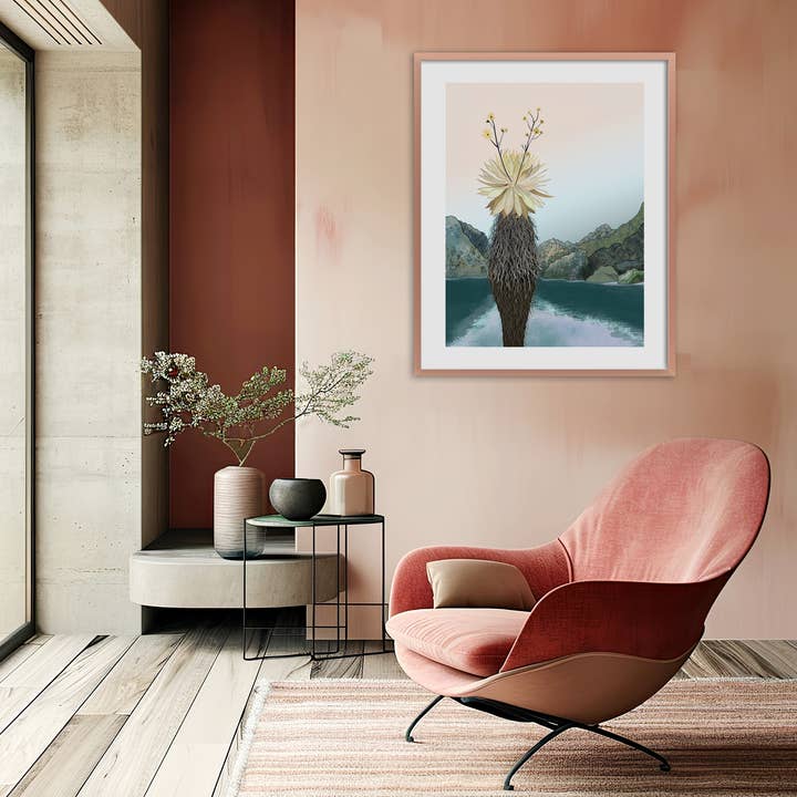 Reusachtige Rozetplant - Muurkunst voor wholesale door Andrea.lhz