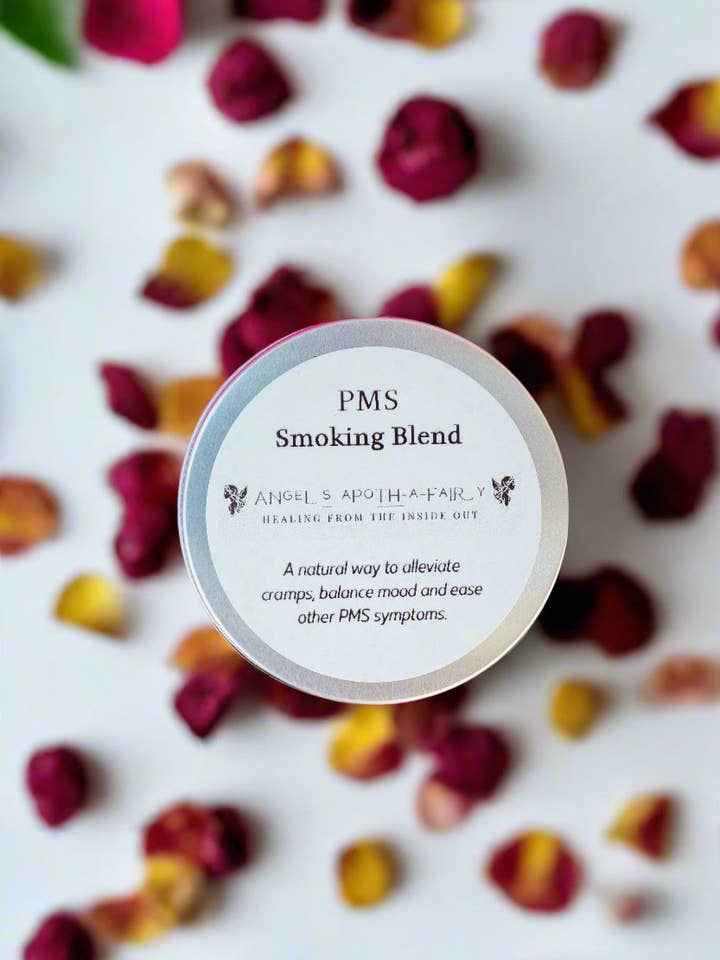 Mélange à Fumer PMS pour la vente par Angels Apoth-a-fairy