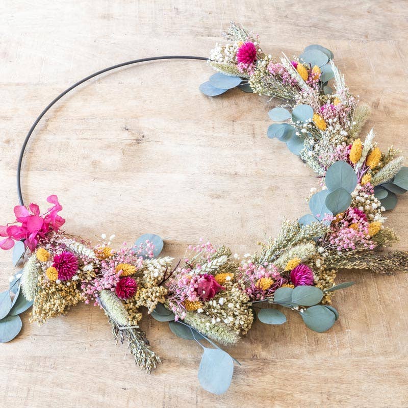 Réconciliation Végétale – Coroa de flores por atacado – Guirlanda de flores secas Hermione3