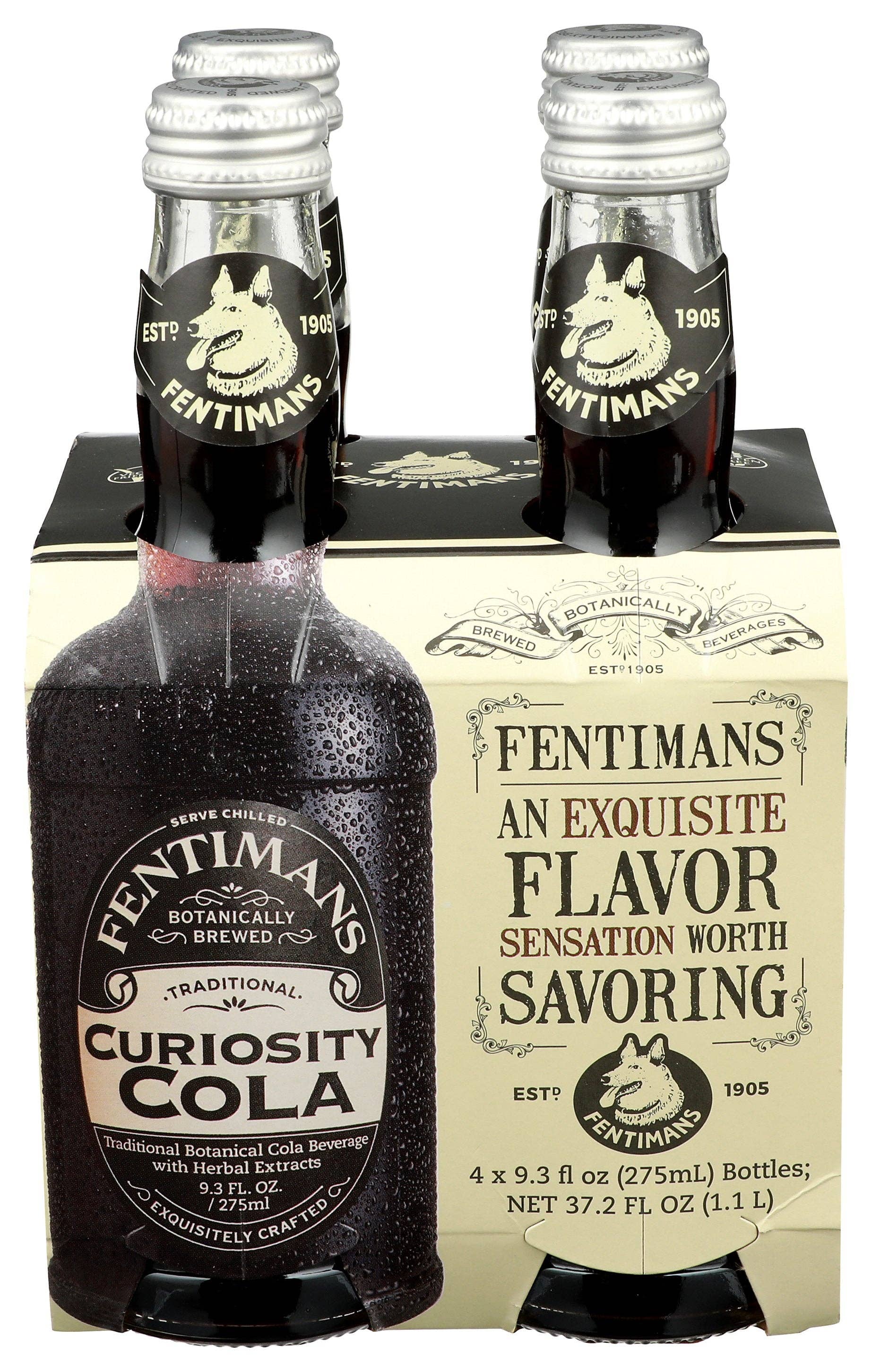 Everyday Supply Co - Wholesale Soda/Carbonated Drink - FENTIMANS BEV 4PK CURIOSITY COLA - Case of 60