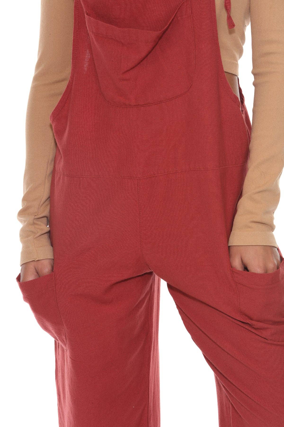 Lakhays Collection Inc. - Wholesale Overalls - Women's - Easy Slouchy Hemp Overalls16