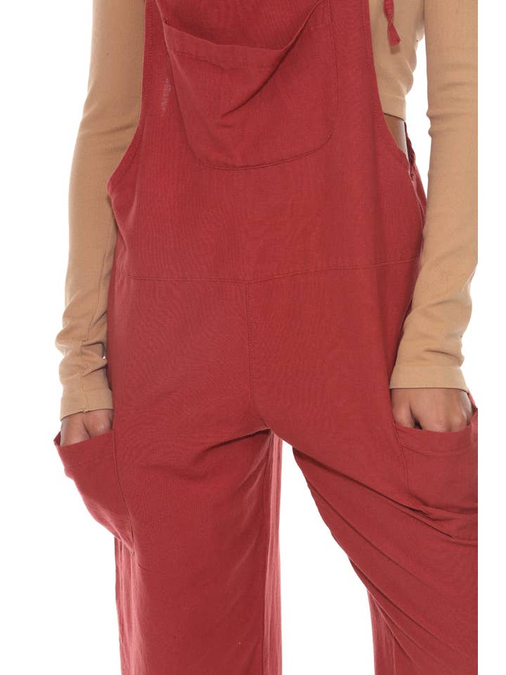 Lakhays Collection Inc. - Vendita all'ingrosso Salopette - Donna - Tuta in canapa Easy Slouchy16