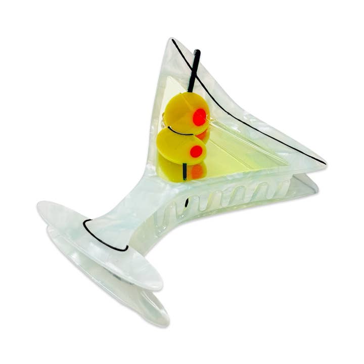 Jenny Lemons - Wholesale Hair Clip - Women's - Large Martini Hair Claw Clip