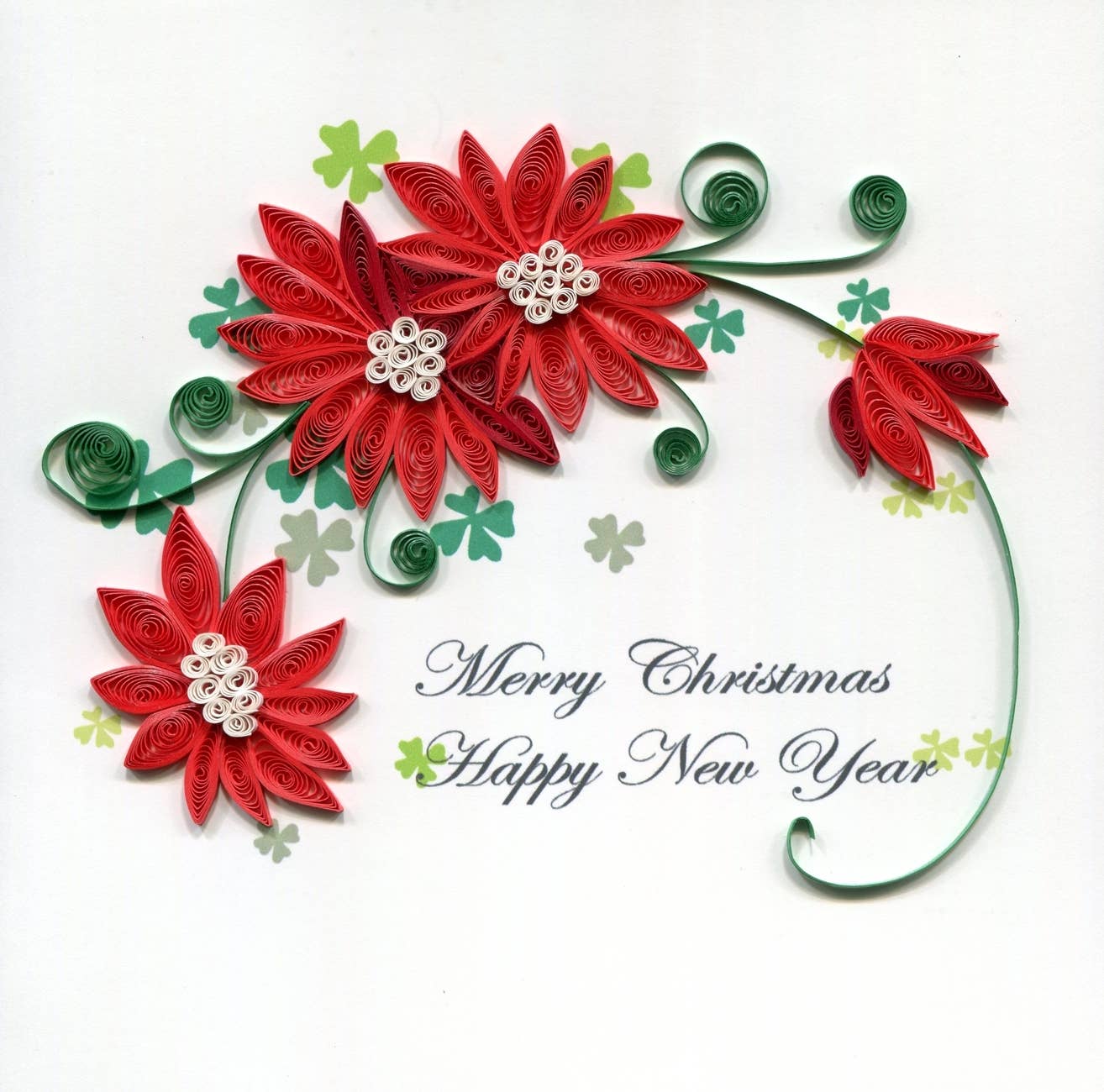 Amaranta Designs - Wholesale Christmas card - Holiday Handmade Paper Quilled Christmas Cards0