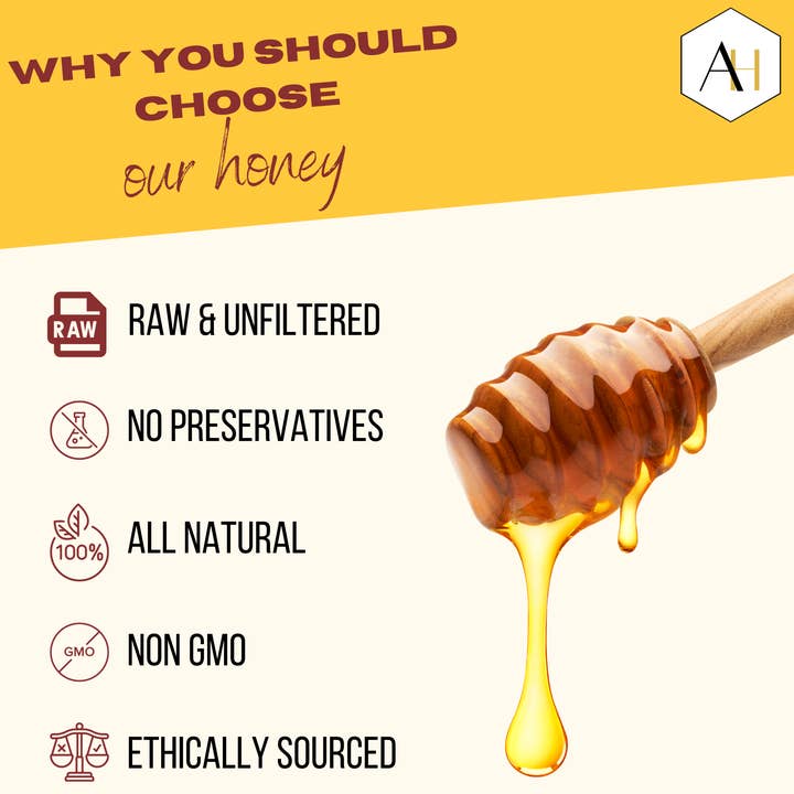 Arvoli Honey - Wholesale Honey - Raw & Unfiltered Honey - 1 LB3