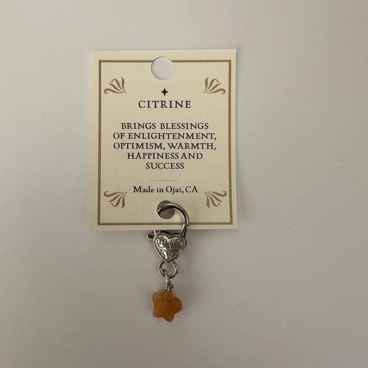 Crystal Pet Love - Wholesale Pet Collar Charm - Cat/Dog - Citrine Blessings Pet Pendant for Holistic Crystal Support2