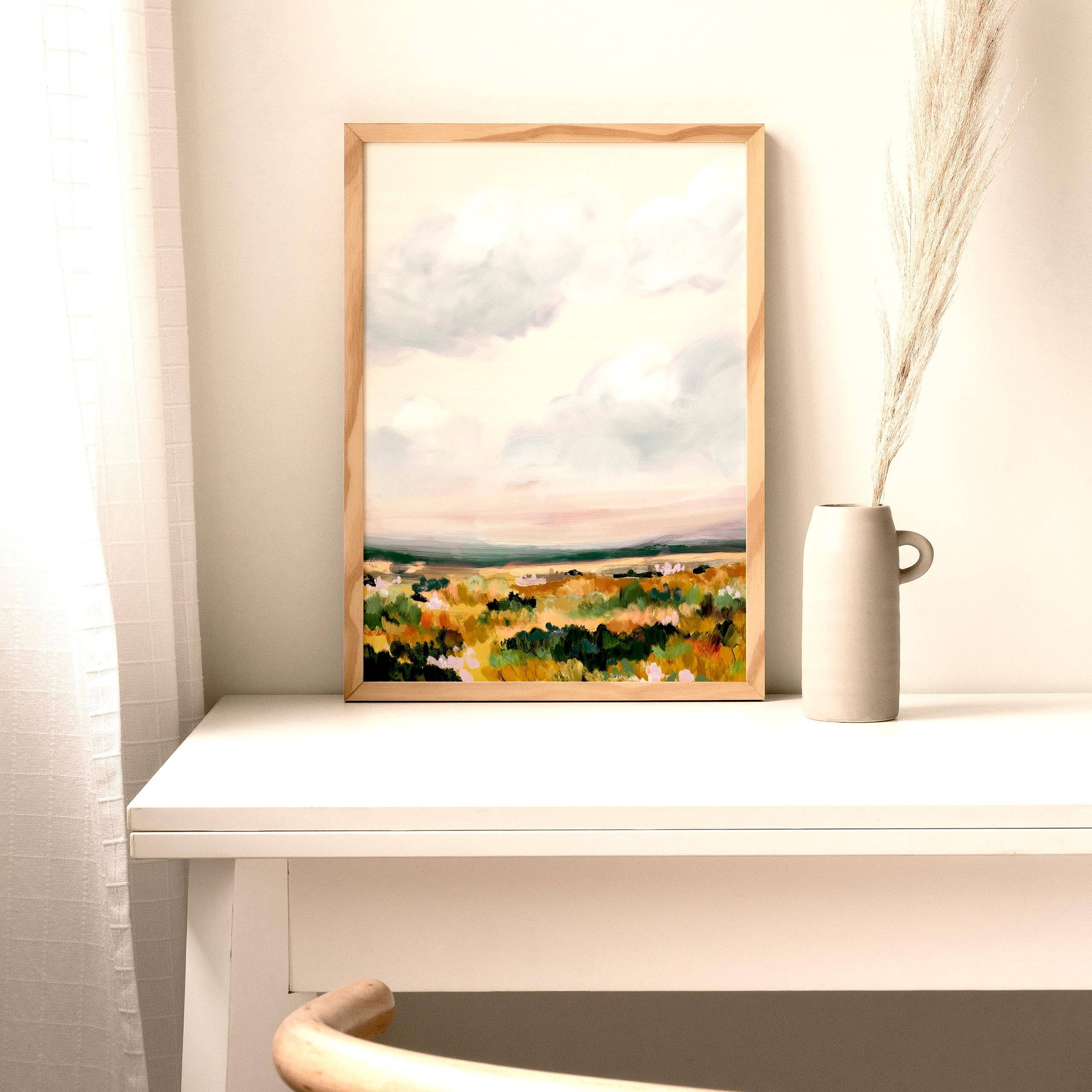 Wild Croft Studio - Wholesale Art Print - In The Distance Landscape Art Print5