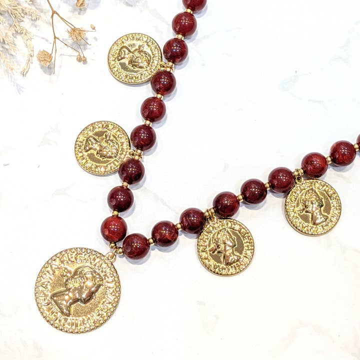 LOLO & YAYA - Wholesale Pendant/Charm Necklace - Montonsej necklace in stainless steel3