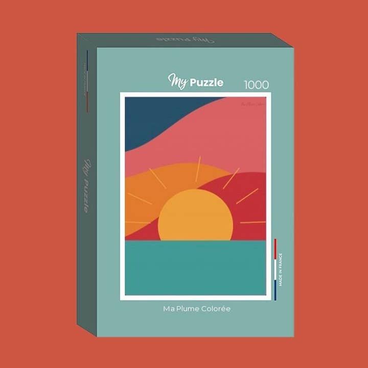 Puzzle Cores e pôr do sol por atacado de Ma Plume Colorée