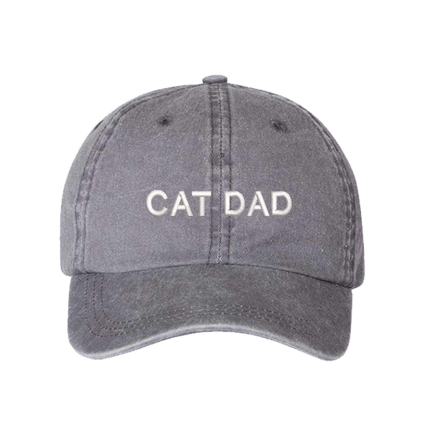 DSY Lifestyle - Wholesale Baseball Cap - Men's - Cat Dad Washed Unisex Baseball Hat4