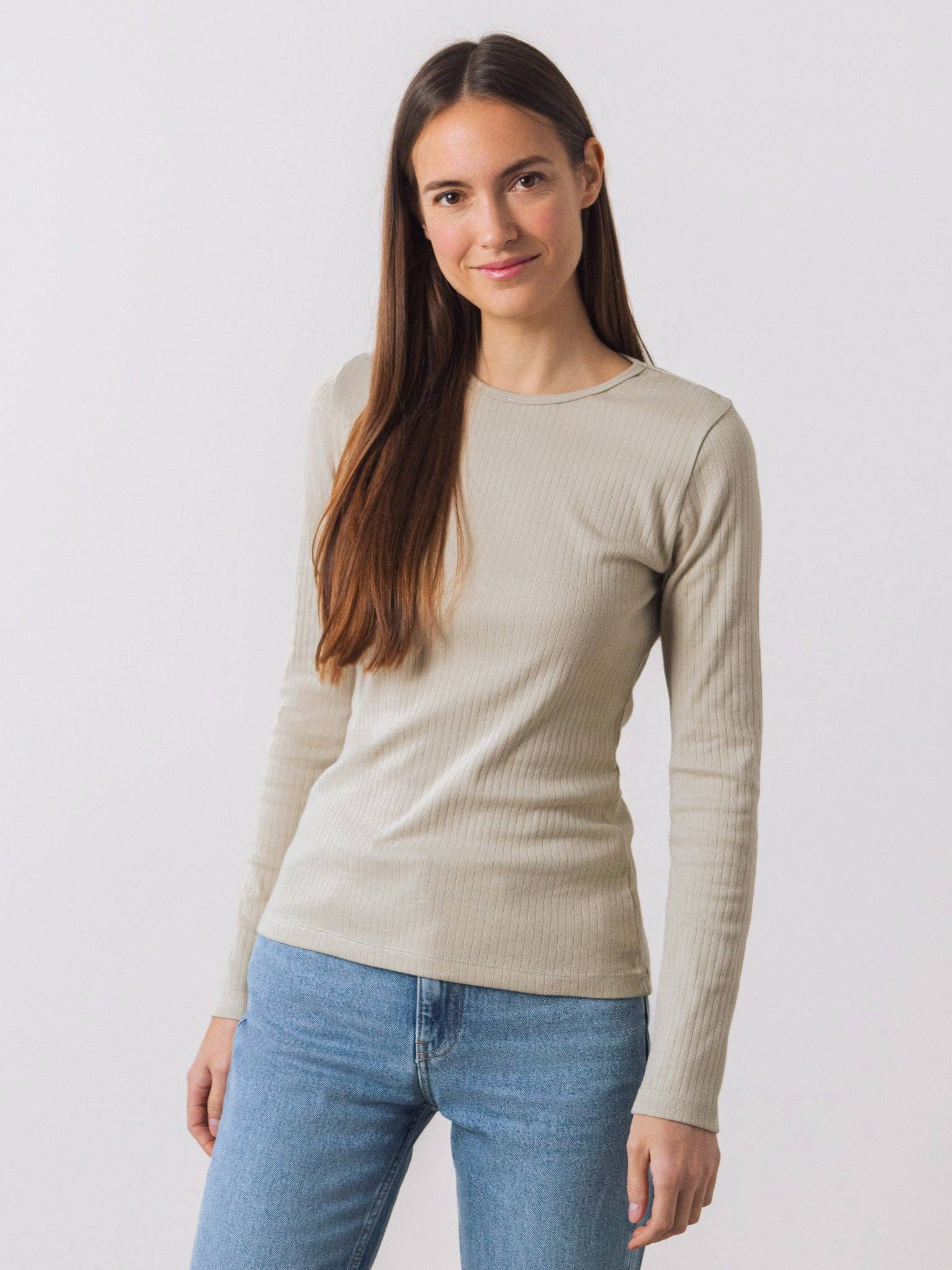 Honest Basics - Wholesale Knit Top - Women's - Long Rib25