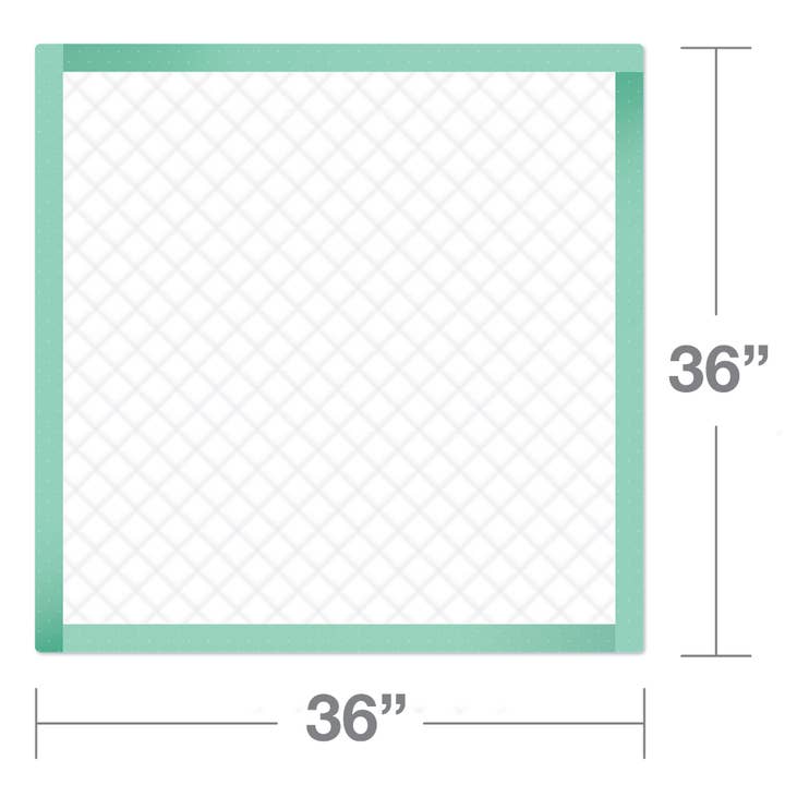 Inspire - Wholesale Menstrual Pad/Liner - Inspire 36 x 36 Super Absorbent Bed Pads Incontinence Disposable