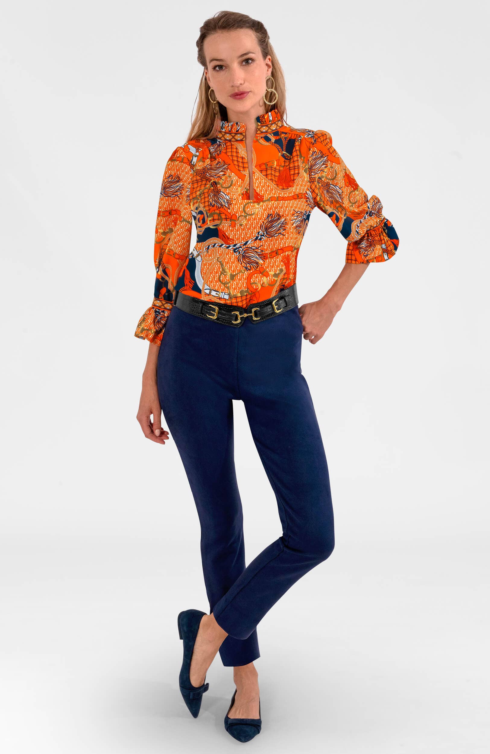 Gretchen Scott LLC - Vente Tunique – femme - Tunique Ruffleneck - Idem14