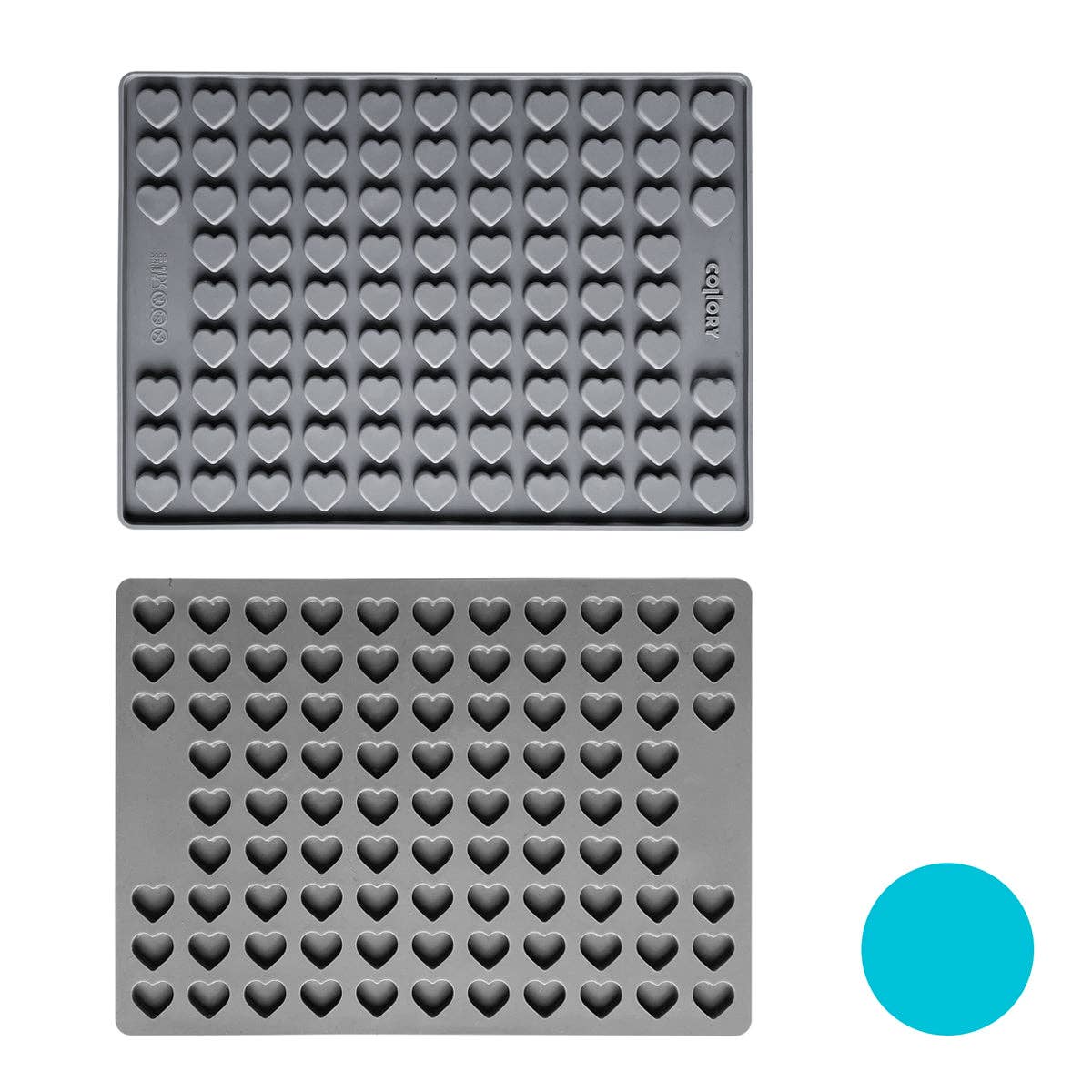 Collory – snacks e guloseimas - Cão por atacado – Tapetes de silicone para assar em formato de coração (mini e médio)10