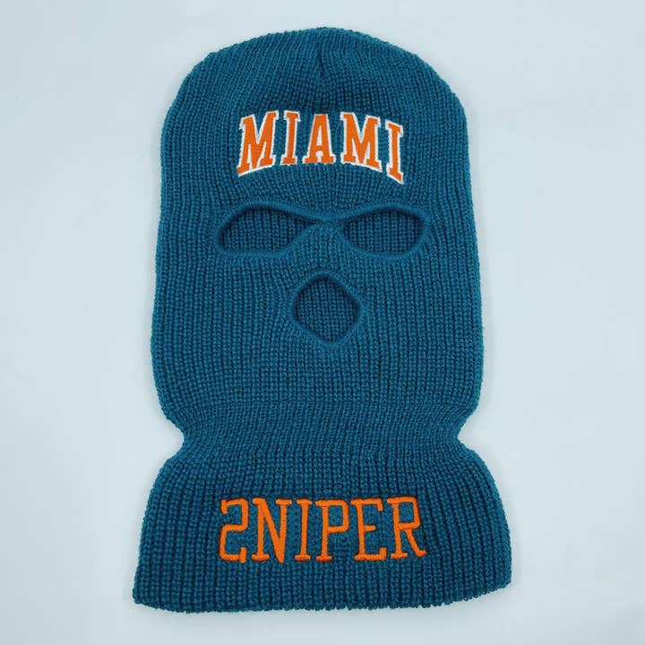 Sniper Gang Apparel – wholesale Protective face mask/shield – Miami Ski Mask (Fins)