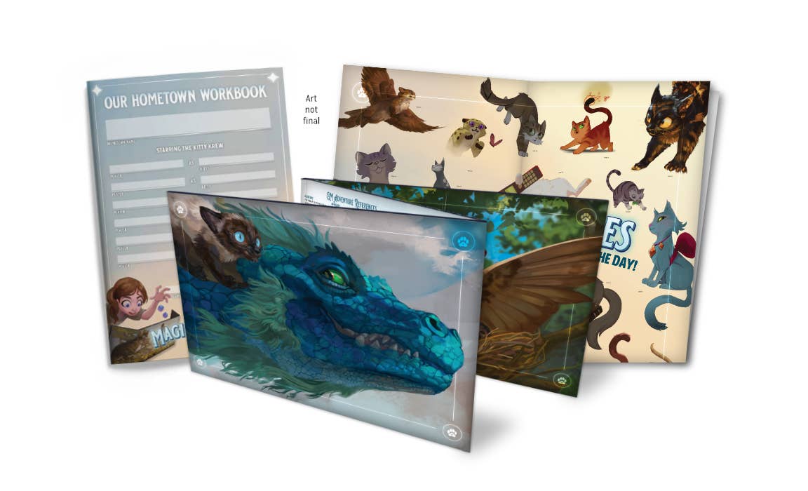 Game Master Kit (Magical Kitties 2E) for wholesale by Atlas Games