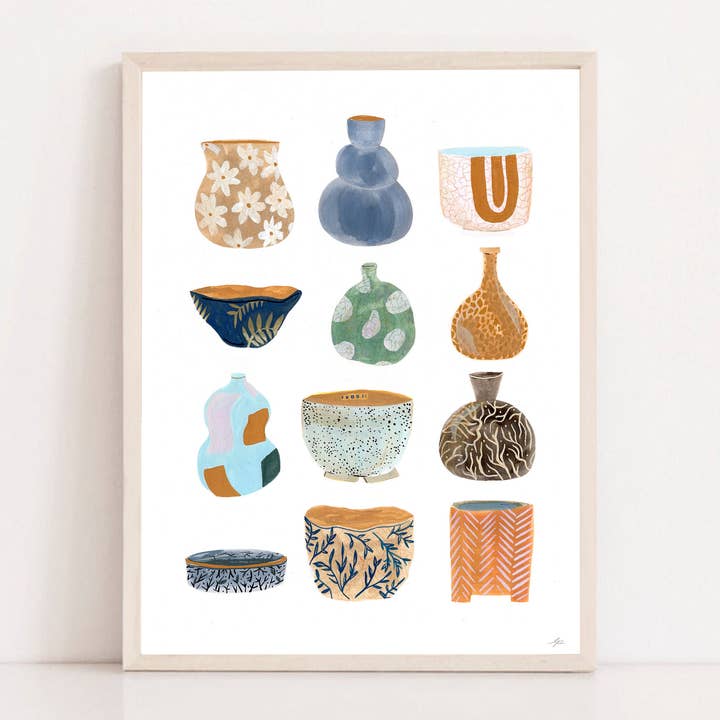 Laura Page Illustration – Engroshandel Kunsttryk – Keramik