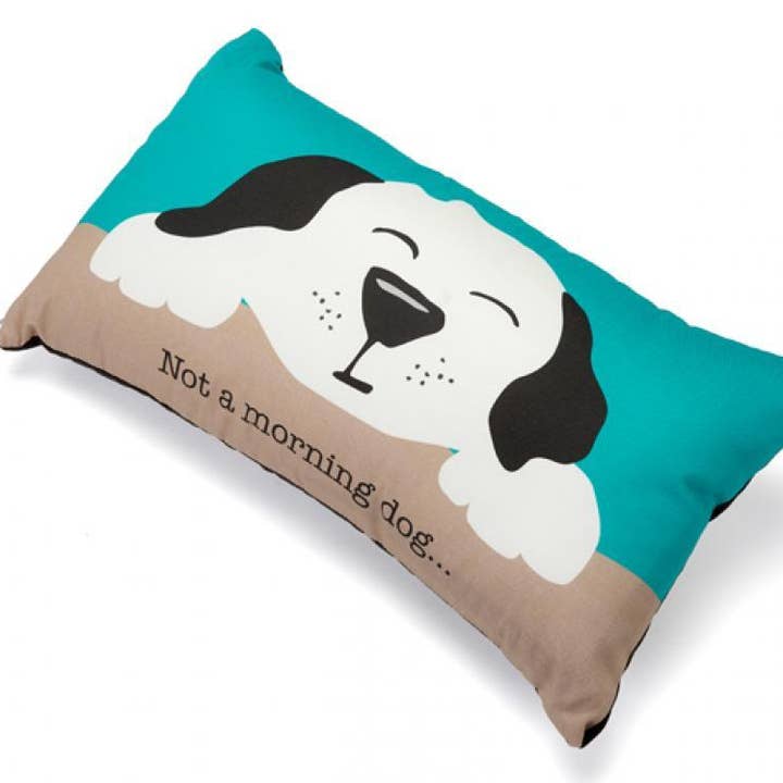 Coussin : Pas un chien du matin pour la vente par Up Country, Inc.