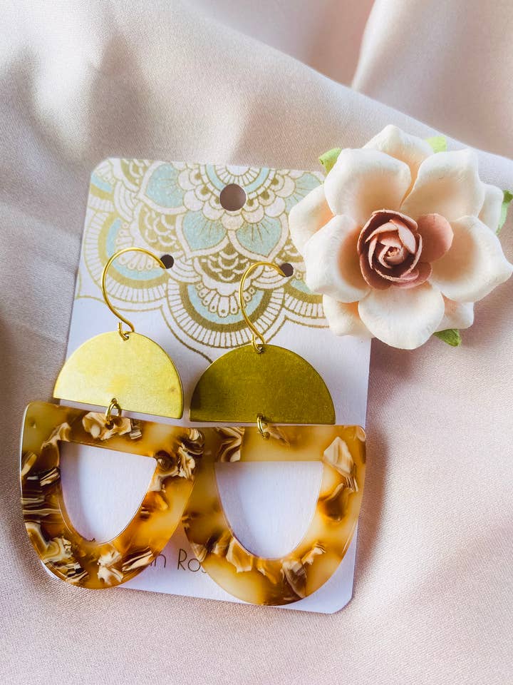 Boho akryl örhängen 16 för wholesale av Autumn Rose Designs