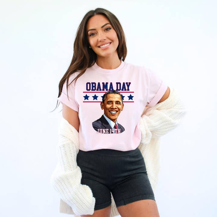 CVH DREAMY LTD - Wholesale Graphic Sweatshirt - Women's - Obama Day June 14th Shirt, Liberal Anti Trump Shirt1