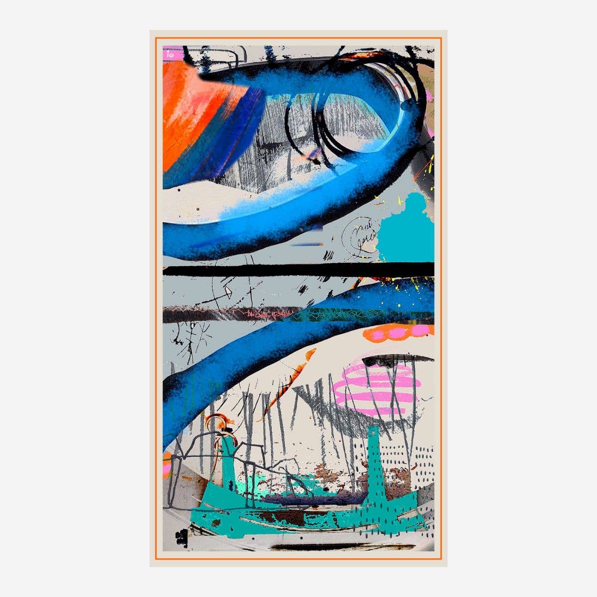 Isabelle Gougenheim Designs - Vendita all'ingrosso Sciarpa - Donna - Sciarpa di cotone Echo2