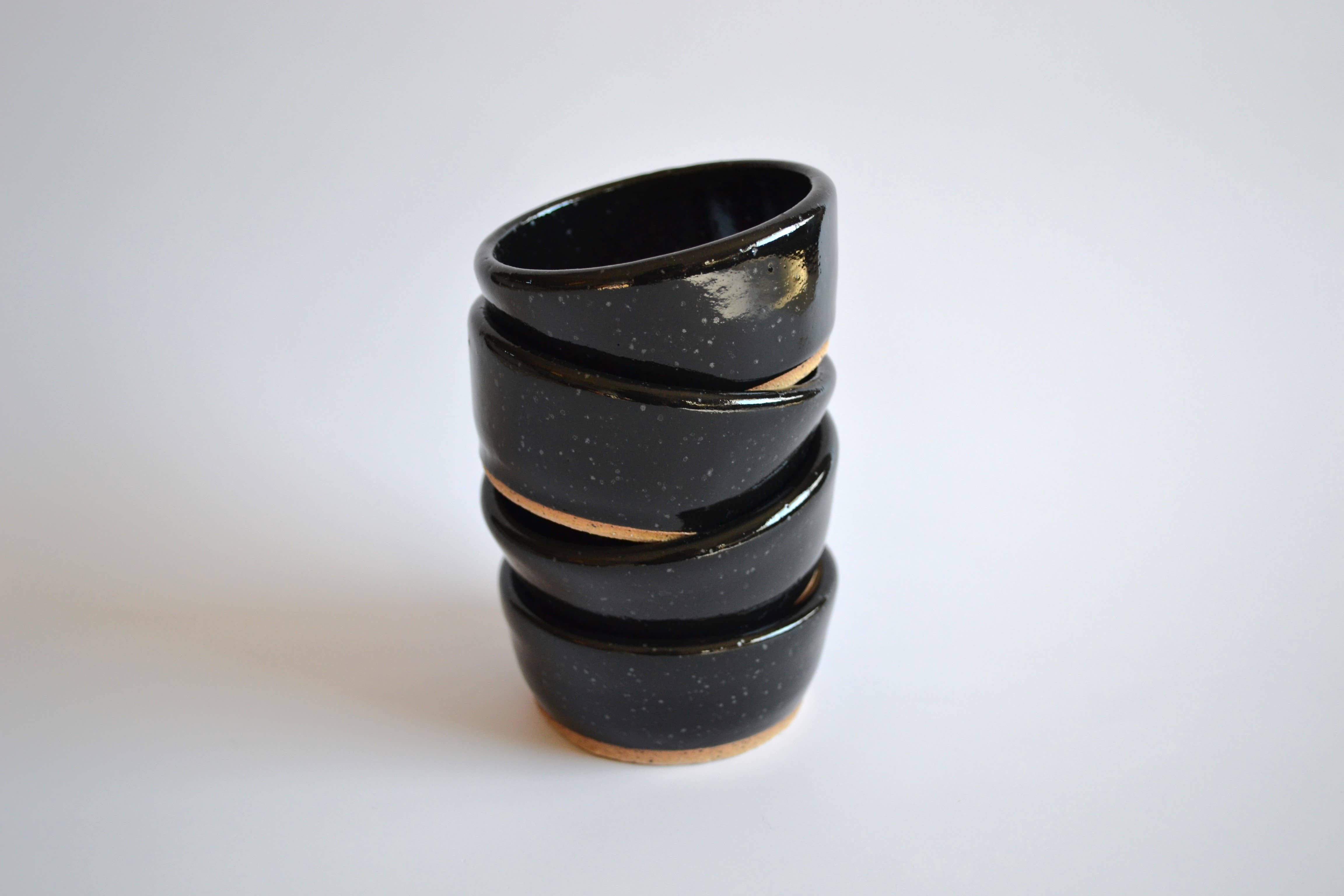 Premadasa - Wholesale Condiment/Dip Bowl - Rustic Tiny Pinch Pot | Speckled | Minimalist | Boho | Bohem1