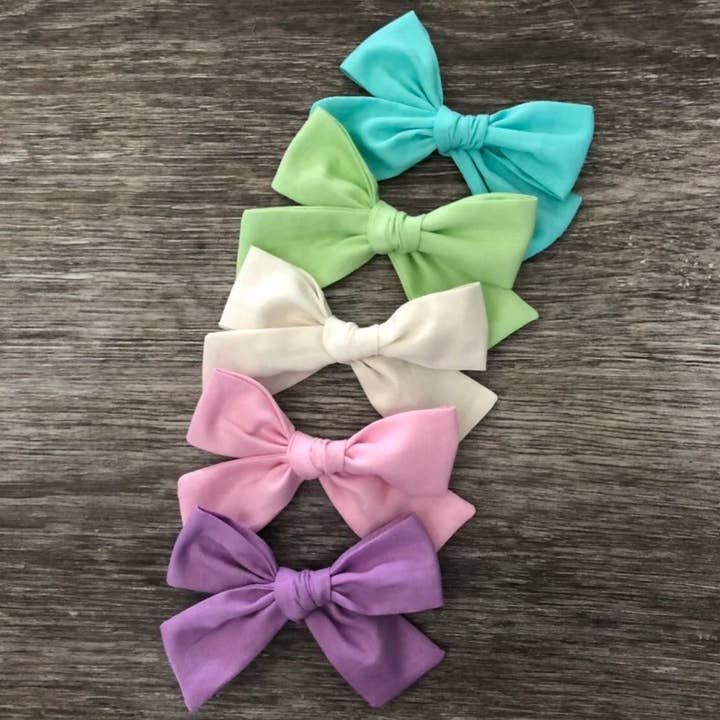 Easter Hair Bows for Babies and Toddlers, Stocking Stuffer for wholesale by Brynn + Me