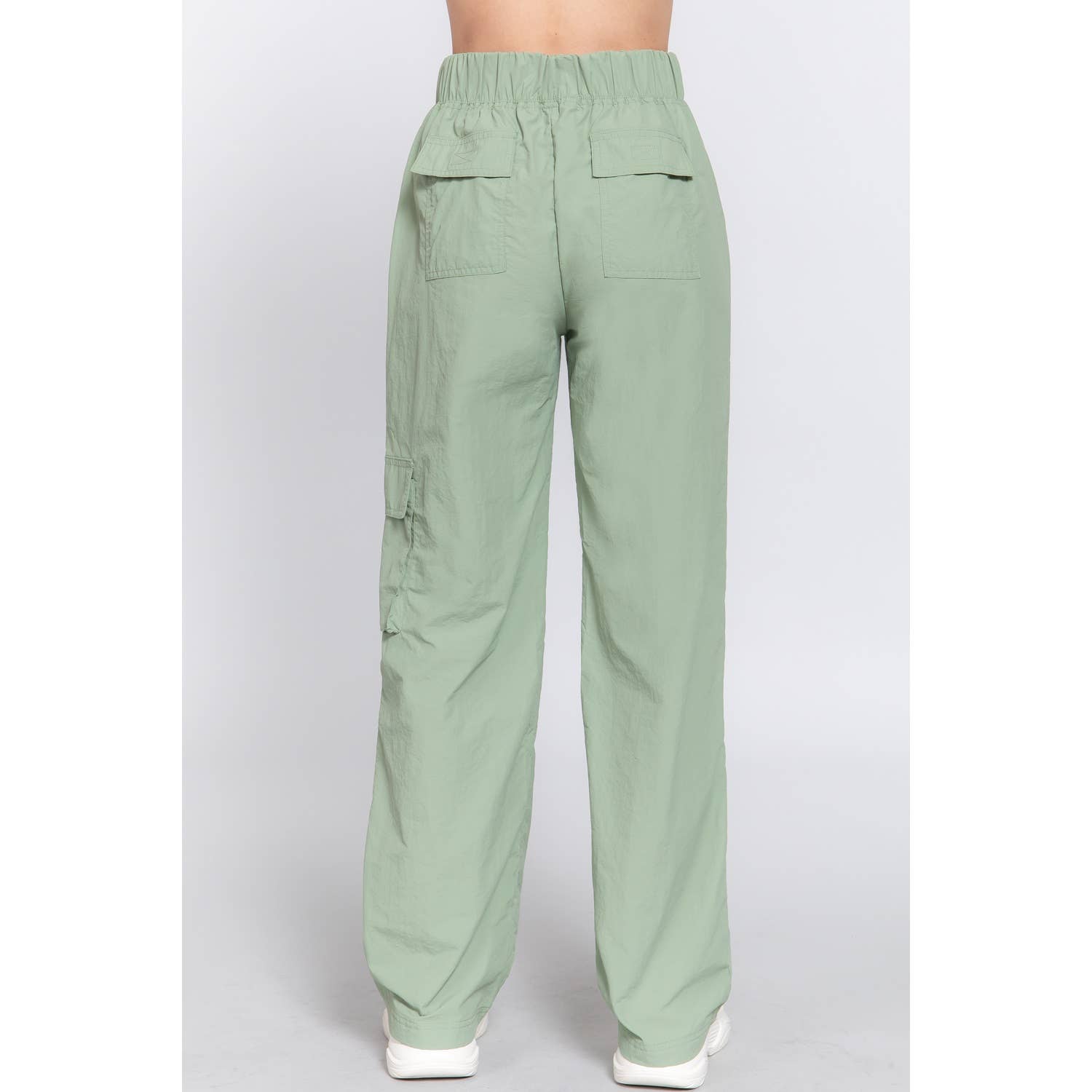 Apolline - Wholesale Pants - Women's - WAIST ELASTIC CARGO PARACHUTE PANTS6