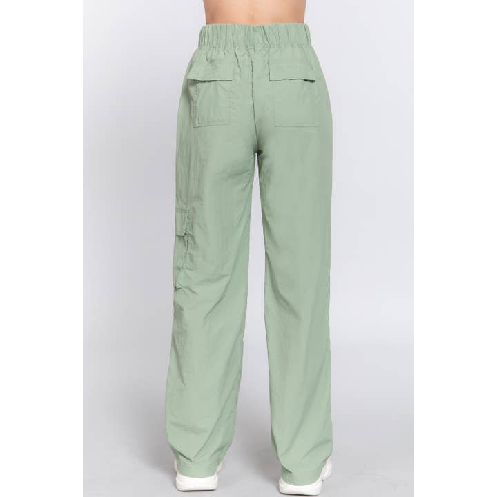 Apolline - Wholesale Pants - Women's - WAIST ELASTIC CARGO PARACHUTE PANTS6