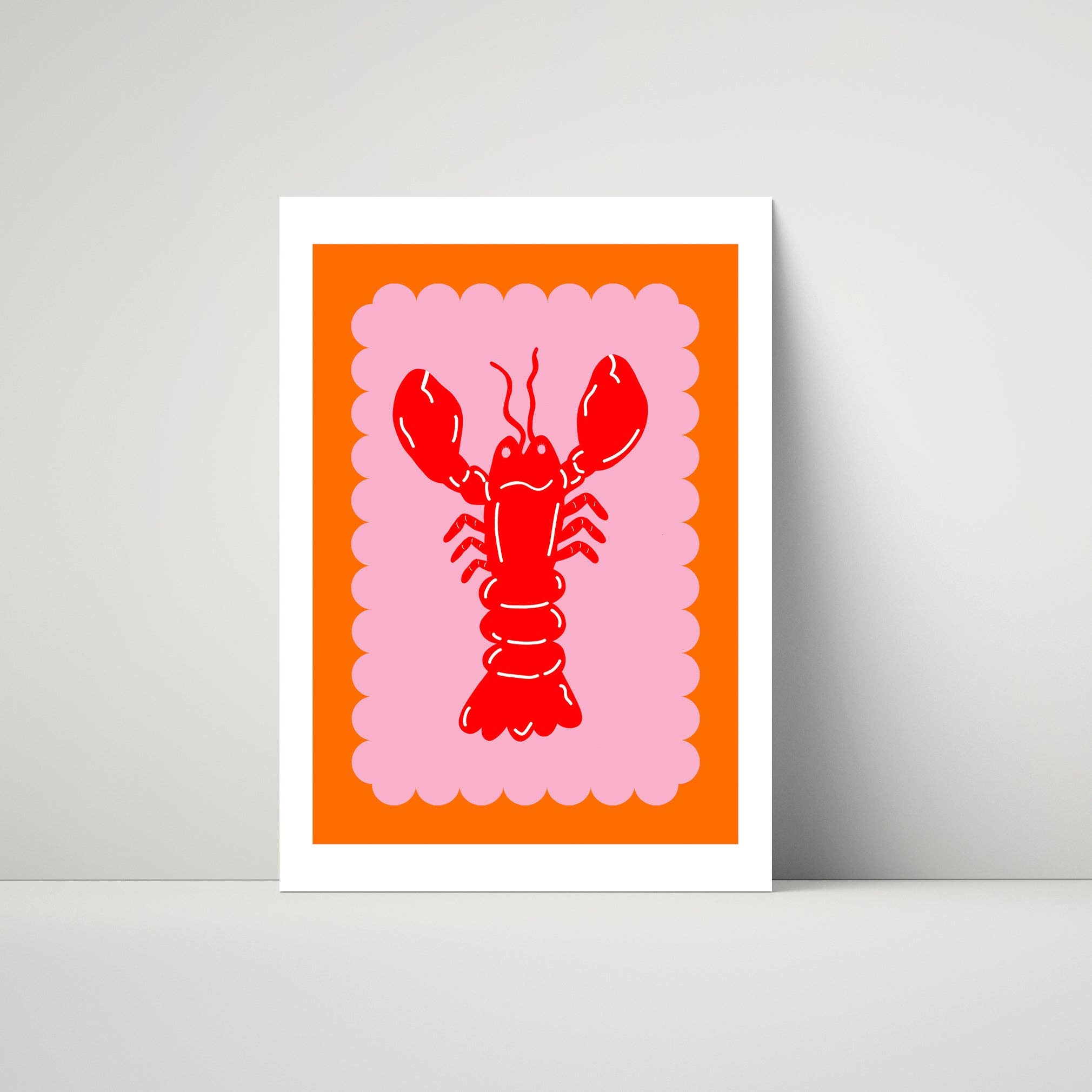 Maddison Ball Creative - Wholesale Tea Towel - Lobster Scallop Tea Towel3