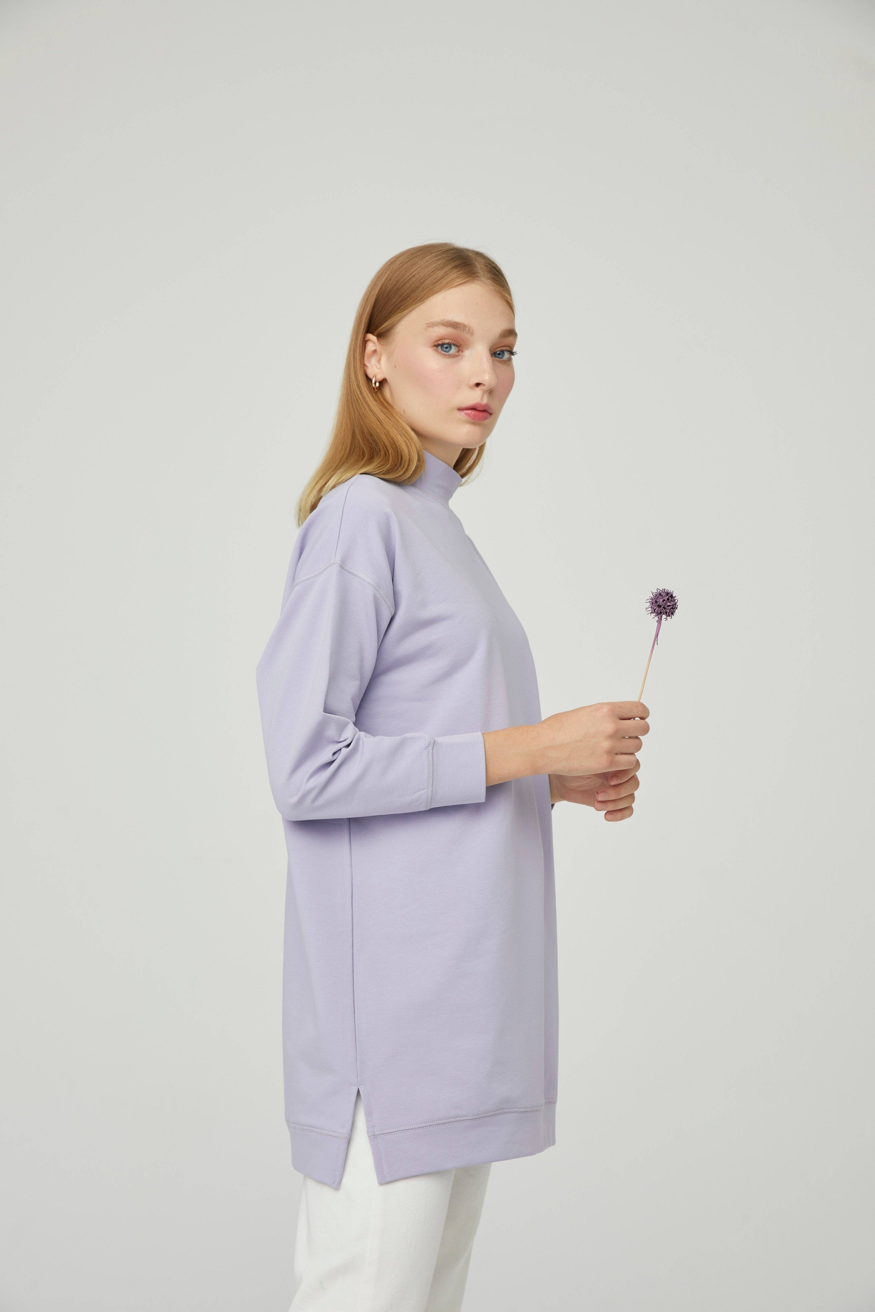 lila Barbara-Lila tröja 100% bomull 🌿 för wholesale på Faire13