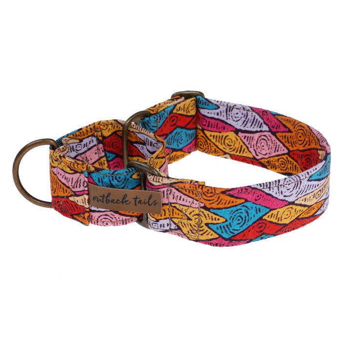 Outback Tails - Wholesale Pet collar – Dog - Martingale Collar - Sand Dunes1