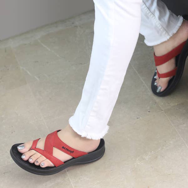 AEROSOFTFOOTWEAR – Großhandel Sandalen – Damen – Aerosoft - Kumo Damen Riemchensandalen6