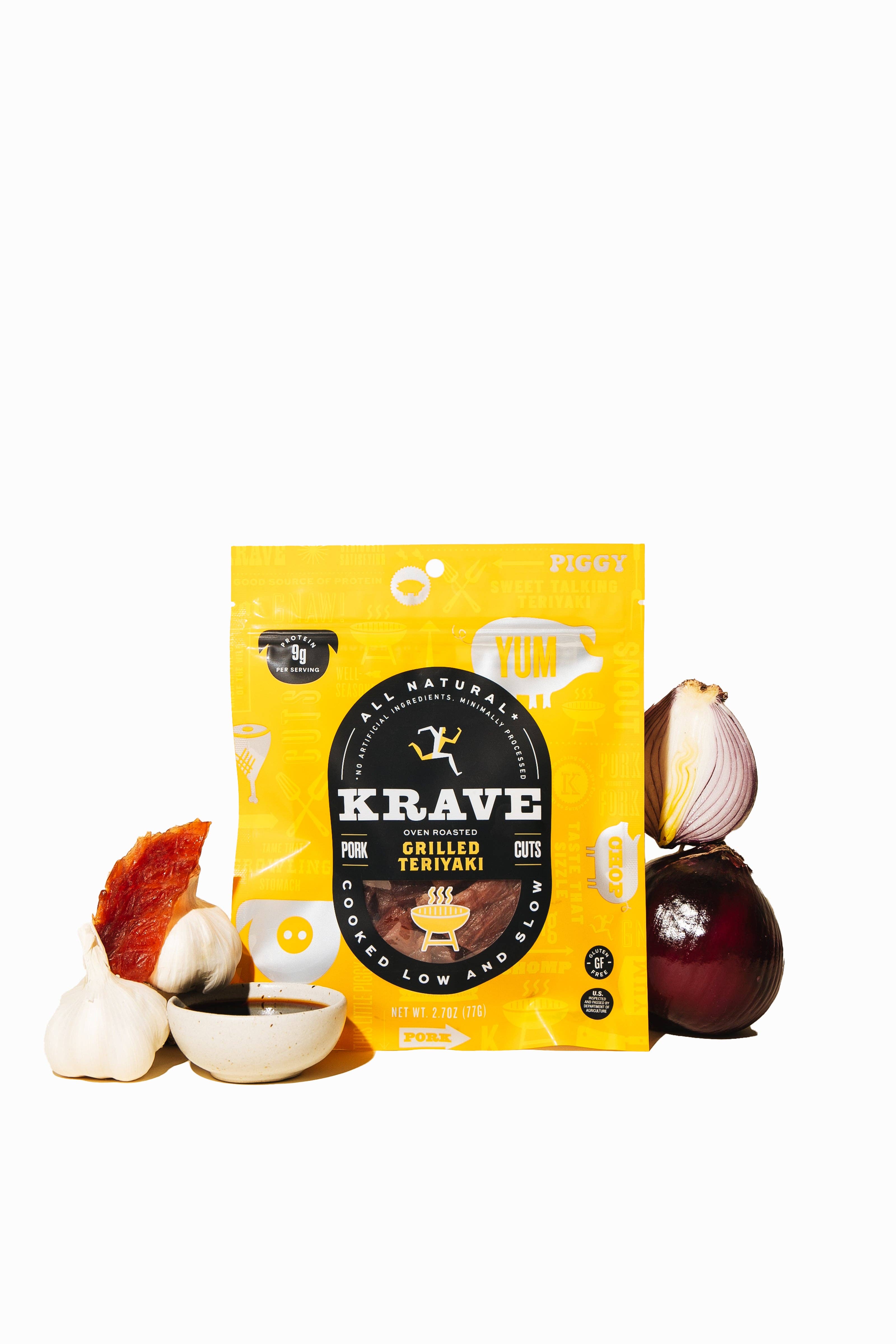 KRAVE & Chef's Cut Real Jerky - Wholesale Jerky - Grilled Teriyaki Pork Jerky2